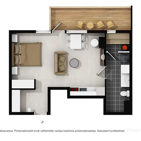 Levillas Skimbaajankuja 7 A8 * Levi